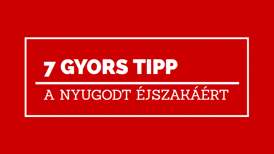 baba alvás tippek a nyugodt éjszakáért